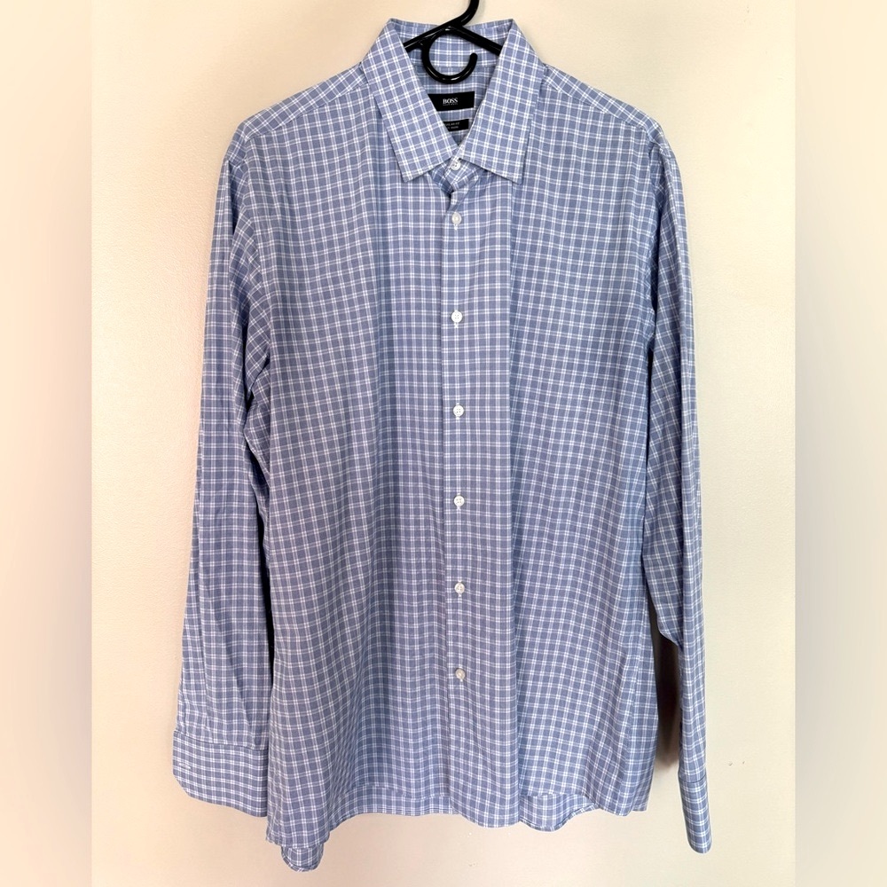 Hugo Boss regular fit long sleeve shirt